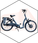 tricycle velo abaissé balance pmr senior electrique