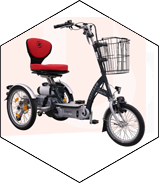 tricycle velo easy go pmr senior electrique