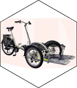 tricycle velo veloplus pmr senior electrique