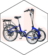 tricycle velo viktoria pmr senior electrique