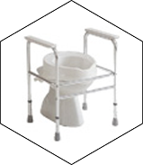 cadre de toilette