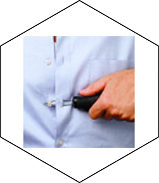 Enfile bouton