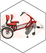 tricycle velo duo funtrain pmr senior electrique